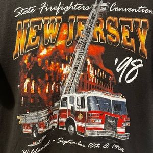 1998 state firefighter convention tee Large